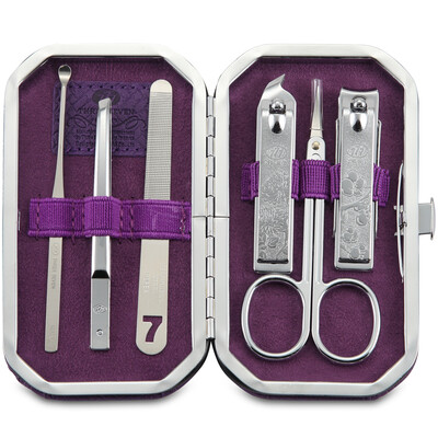 

Jingdong Supermarket 777 Nail Knife Set Nail Clamp Clamps Repair Beauty Package 6 sets NTS-6017 Lavender Purple Import