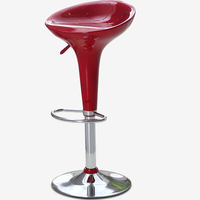 

【Jingdong Supermarket】 Hua Kai Star Bar Stool Chair Stool Chair Bar Stool Stool Can Be Up High Stool HK101 Purple Red