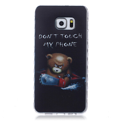 

Bear Pattern Soft Thin TPU Rubber Silicone Gel Case Cover for SAMSUNG GALAXY S6 Edge Plus