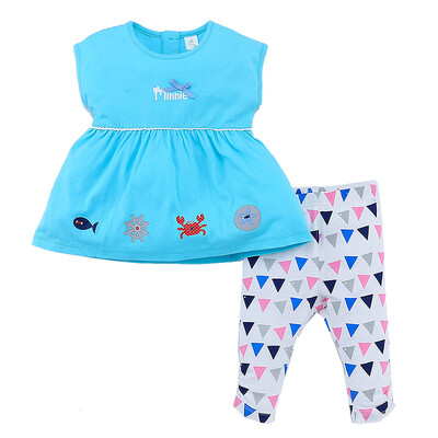 

Disney baby Disney baby children's clothing pants sleeveless set DA621UR08V0880 colorful green 80