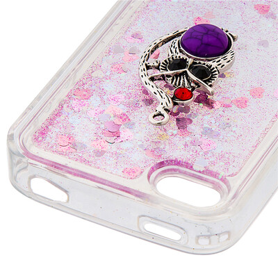 

Dynamic Quicksand Glitter Liquid Soft TPU Case Cover For IPHONE 6S