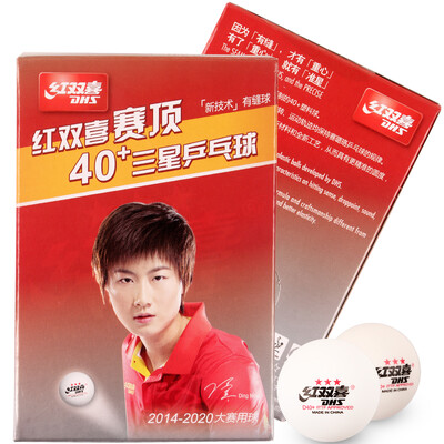 

Red Double Happiness Table Tennis Match Top Samsung 40 White 6