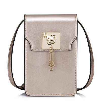 

Нью-Йорк Lan NUCELLE сумочки плеча сумка женская случайная мода Сумка мини-сумка сумка сумка 001 золото