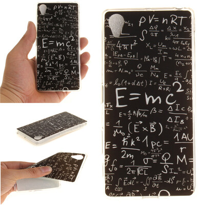 

Mathematical formula Pattern Soft Thin TPU Rubber Silicone Gel Case Cover for SONY Xperia XA