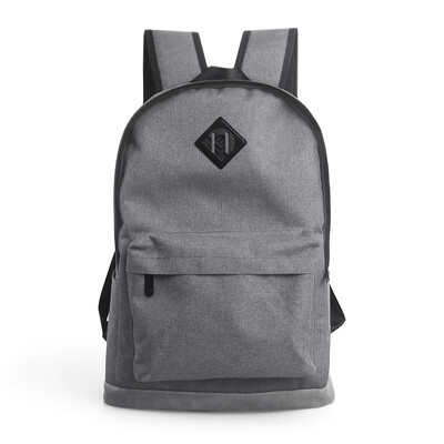 

Draconite up to Kennedy tide brand gray shoulder bag male Korean version simple Oxford student bag 15 inch travel backpack female 11668
