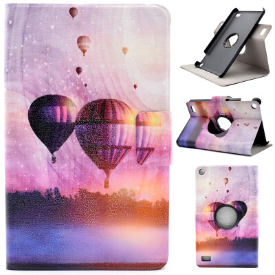 

Hot Air Balloon Style 360 Rotating Flip Cover with Stand Function&Credit Card Slot for Amazon Kindle Fire 7 2015