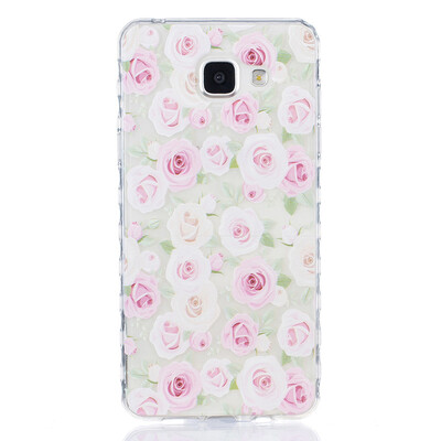 

More roses Pattern Soft Thin TPU Rubber Silicone Gel Case Cover for SAMSUNG GALAXY A5 2016/A510
