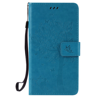 

Blue Tree Design PU кожа флип Обложка Кошелек Карты Держатель чехол для HTC 830