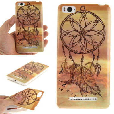 

Обложка Dreamcatcher Pattern Мягкий тонкий ТПУ резиновый силиконовый гель чехол для XIAOMI 4C/4I
