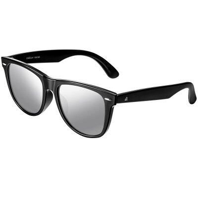 

EYEPLAY) sunglasses men's fashion black box black gray piece of polarizing sunglasses island glasses eyes play B2140 C1 53mm