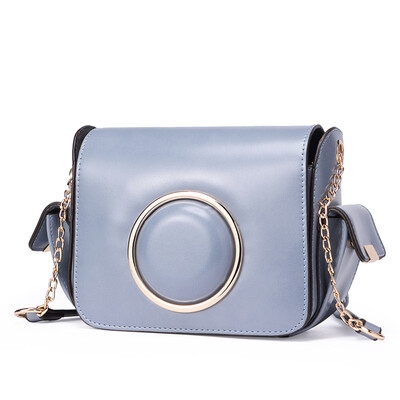 

Маша Рэнди Женская сумка Сумка Сумка Женская мода Сумка Ретро-тенденции Европа и Америка Женская сумка B149 Светло-голубой