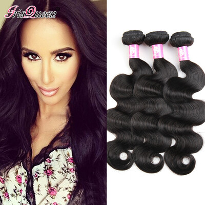 

Brazilian Virgin Hair Body Wave 7A Unprocessed Virgin Hair Natural Dark Cheap Human Hair 3 Bundles 100G Bundles Annabelle Hair