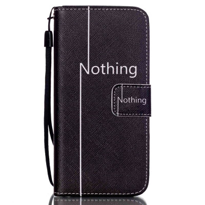 

Nothing Design PU Leather Flip Cover Wallet Card Holder Case for IPHONE 6G