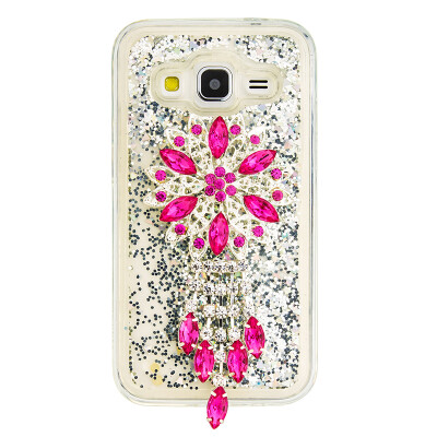 

Dynamic Quicksand Glitter Liquid Soft TPU Case Cover For SAMSUNG G360