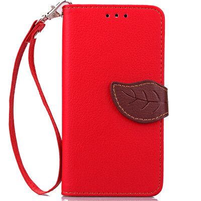 

Red Design PU Leather Flip Cover Wallet Card Holder Case for LG G2/D802