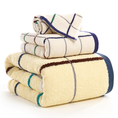 

Kingshore gold home textile cotton towel towel towel towel 3 sets of 9106