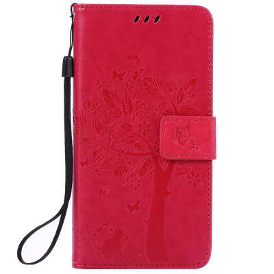 

Rose Tree Design PU Leather Flip Cover Wallet Card Holder Case for SONY Z3