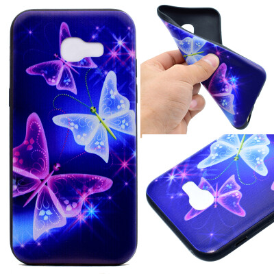 

Star Butterfly Pattern Soft Thin TPU Rubber Silicone Gel Case Cover for Samsung Galaxy J3 2017/J327