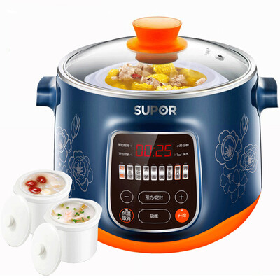 

Supor (SUPOR) электрический горшок для варки тушью DZ22YC816-40 горшок из трех может быть зарезервирован для тушения воды
