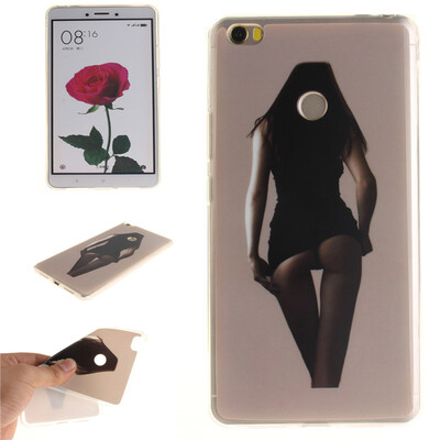 

Sexy Girls Pattern Soft Thin TPU Rubber Silicone Gel Case Cover for XIAOMI Mi Max