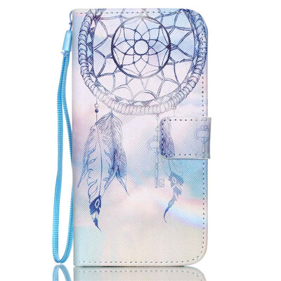 

Dreamcatcher Дизайн PU кожаный бумажник держателя карты откидная крышка чехол для SAMSUNG S6