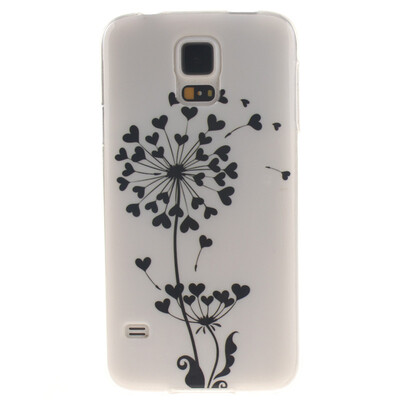

Love dandelion Pattern Soft Thin TPU Rubber Silicone Gel Case Cover for SAMSUNG Galaxy S5 I9600