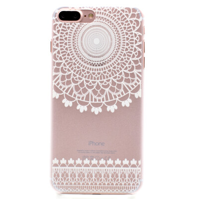 

Skirt flower Pattern Soft Thin TPU Rubber Silicone Gel Case Cover for IPHONE 7 Plus