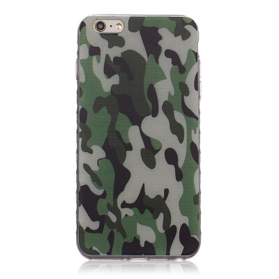 

Camouflage Pattern Soft Thin TPU Rubber Silicone Gel Case Cover for IPHONE 6 Plus/6S Plus