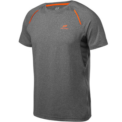 

PRO TOUCH Men's Sports Quick-action Sports T-shirt Running Training Fitness Short Sleeve 246344 906-031 Gray / Red M