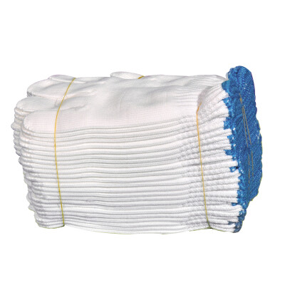 

Jingdong Supermarket] 100 Shang Shang Liao Bao gloves anti-skid wear knitted fabric work gloves site work work protection labor insurance products pure white 12