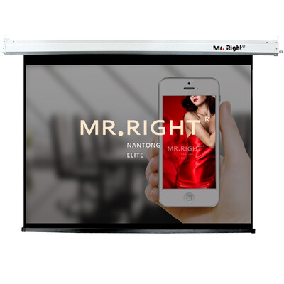 

Nangtong Elite (Mr.Right) 100 дюймов 4: 3 электрический экран управления экраном дистанционного проекционный экран проекционный экран проектор (для проектора -SVGA: Разрешение 800 * 600; XGA: 1024 * 768)