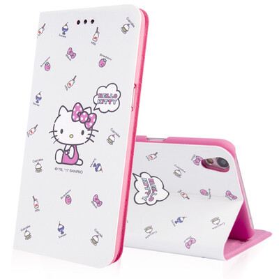

Отлично плюс подлинной серии Hello Kitty OPPO R9 милый мультфильм мобильный телефон оболочки кожа флип стоять защитный рукав невинность Katie