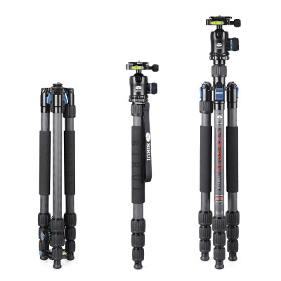 

SIRUI Tripod W-1204 Carbon Retractable Waterproof Tripod Variable Monopod Without PTZ SLR Microphones Universal Portable Travel