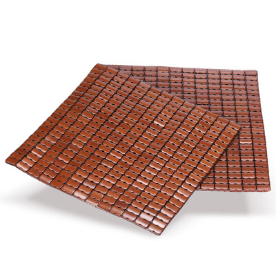 

Car Buddy companion car seat carbonized mahjong bamboo seat cushion car three sets of summer cool pad Office seat sofa cushion wide side linen hot flower HQ-ZD