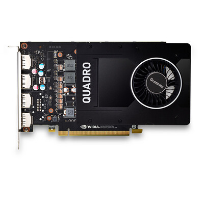 

Leadtek LEADTEK Quadro P2000 5GB GDDR5 160bit 140GBps CUDA core 1024 Pascal GPU modeling rendering graphics professional graphics