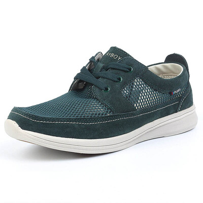 

Playboy (PLAYBOY) PM17120 outdoor men's casual shoes breathable lightweight cattle cashmere cloth cloth shoes soil yellow 42