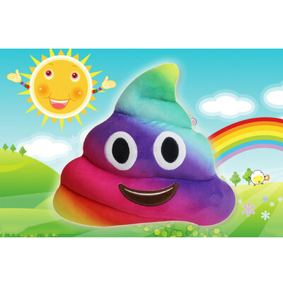 

MyMei 1x Emoji Pillow Sofa Cushion Cushion Cushion Cushion Toy Decor Gift House