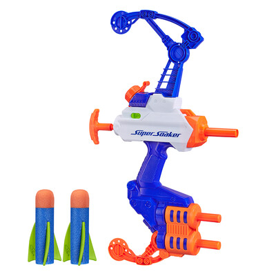 

Hasbro (Hasbro) NERF тепло серии пистолета шланг лук торпедного (белый оранжевый и синий) Открытые игрушки B4440