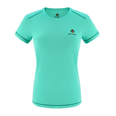 

8264 outdoor couples sportswear round neck short sleeve sweat breathable printing men&women quick-drying T-shirt K7S109584 mint green L