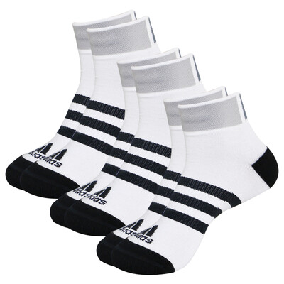 

Adidas adidas badminton socks men&women socks towel bottom sports socks three pairs of stripes M code 40-42 yards