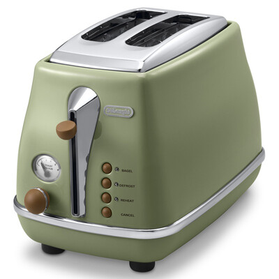 

Италия (Delonghi) CTO2003 (кремово-белый) тостер