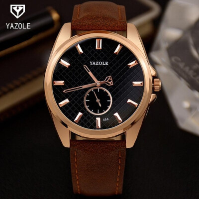 

YAZOLE New Watch Men Top Brand Luxury Famous Male Clock Wrist Watches waterproof Small seconds Quartz-watch Relogio Masculino