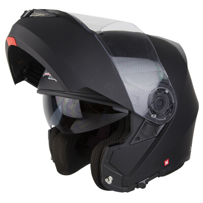 

Tanked Racing Motorcycle Helmet Racing Helmet Facelift Helmet Dual Lens T270 Four Seasons Universal XL Code Black Gear