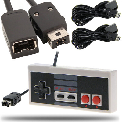 

1 PC Game Controller+2 PCS Extension Cable for Nintendo NES Mini Classic Edition 580551