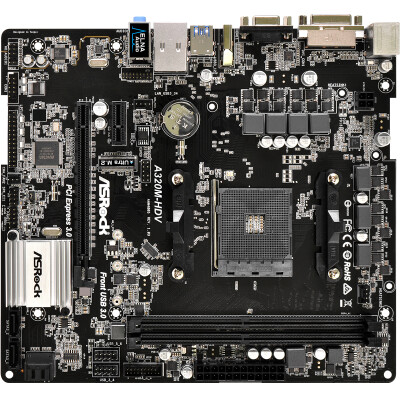 

ASRock ASRock A320M-HDV motherboard AMD A320 AM4 Socket