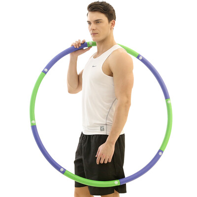 

Mickey hula hoop fitness waist waist abdomen male adult children increase soft finger pressure removable shell cotton hula hoop MK3010-5LB blue&green 5 pounds