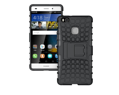 

Huawei P9 lite Case Gangxun Heavy Duty Armor Dual Layer Rugged Hybrid Hard Shockproof Case with Kickstand for Huawei P9 lite Cover