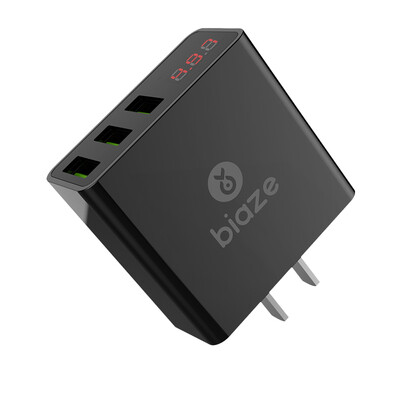 

BIAZE USB Charger Head for iPhoneSamsungXiaomiHuaweiOPPOVIVO M11 Black