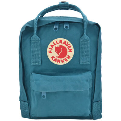

Arctic Fox (Fjallraven) waterproof wear-resistant backpack simple fashion casual shoulder bag Kanken Mini 23561 645 marine green 7L