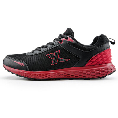 

XTEP) men's shoes running shoes outdoor sports shoes fashion casual running shoes 984319119169 black and red 43